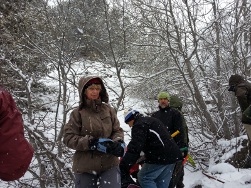  Equipement hiver au beau milieu des vernes a couper